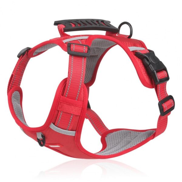 Nylon Dog Harness No Pull Breathable Reflective Pet Harness Vest For Small Large Dog Outdoor Running Dogs Training Accessories - Image 4