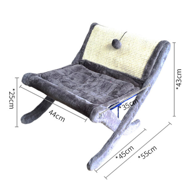 Pet Cat Sofa Bed Sunbathing Chair - Image 2