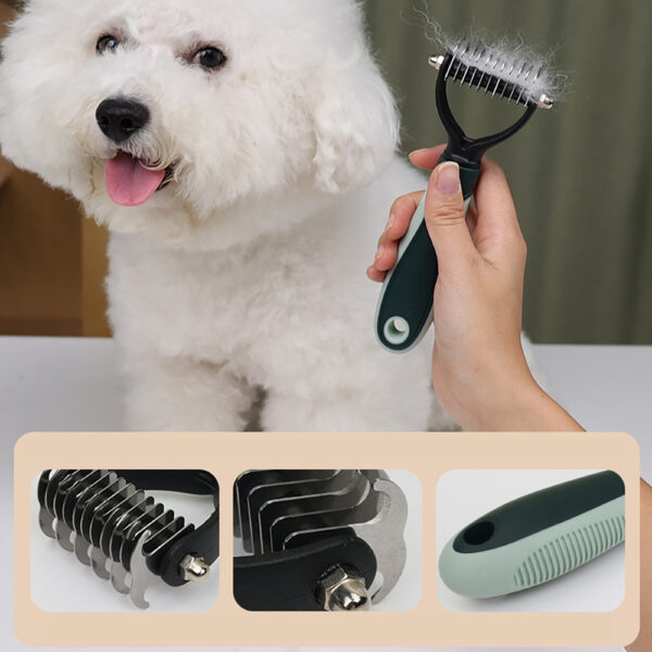 Dog Clippers, Professional Dog Grooming Kit, Cordless Dog Grooming Clippers For Thick Coats, Dog Hair Trimmer, Low Noise Dog Shaver Clippers, Quiet Pet Hair Clippers For Dogs Cats  Dog Grooming Kit - Image 2