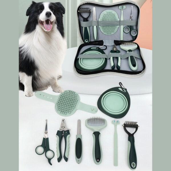 Dog Clippers, Professional Dog Grooming Kit, Cordless Dog Grooming Clippers For Thick Coats, Dog Hair Trimmer, Low Noise Dog Shaver Clippers, Quiet Pet Hair Clippers For Dogs Cats  Dog Grooming Kit - Image 8