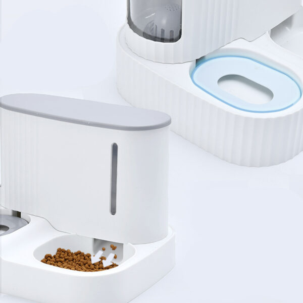 Cat Automatic Drinking Fountain Feeder Integrated Water Feeder Pet Supplies - Image 2