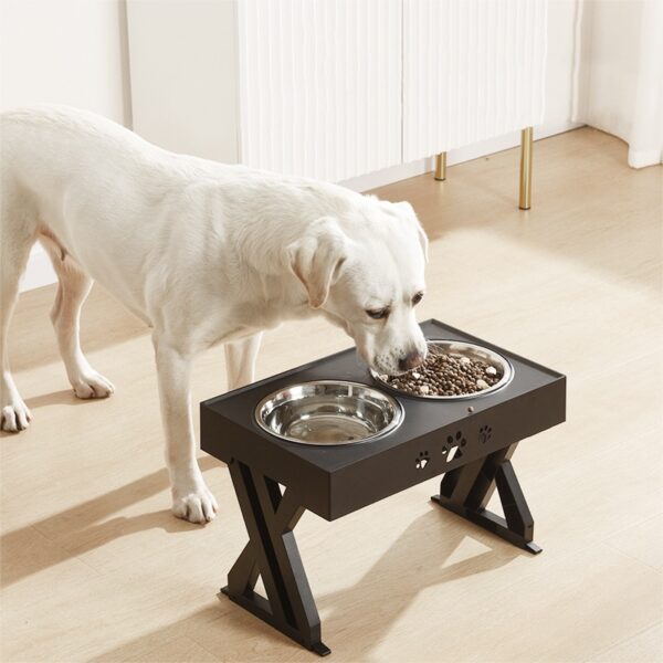 Pet Bowl Dog Bowl Pet Feeder Stainless Steel Bowl Folding Bowl - Image 3