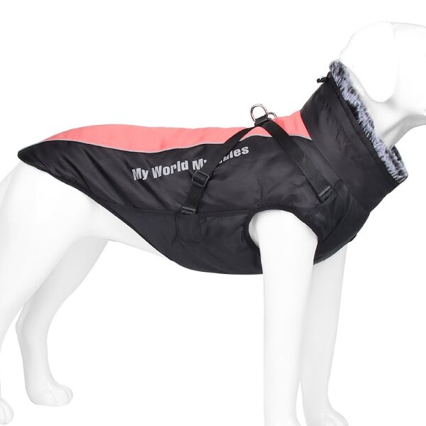 Warm Waterproof Reflective Big Dog Shell Jacket Pet Clothing - Image 10