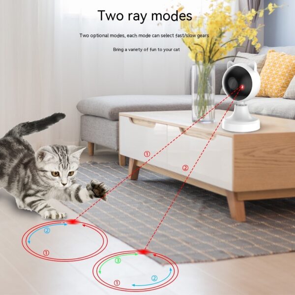 Smart Laser Cat Teaser Toy USB Charging - Image 4