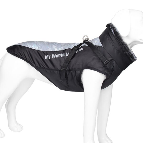 Warm Waterproof Reflective Big Dog Shell Jacket Pet Clothing - Image 5