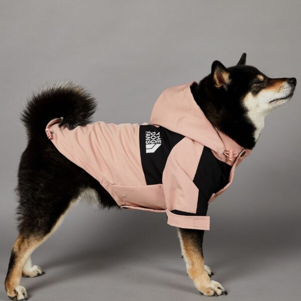 Windproof And Rainproof Large Dog Raincoat Pet Shell Jacket - Image 5