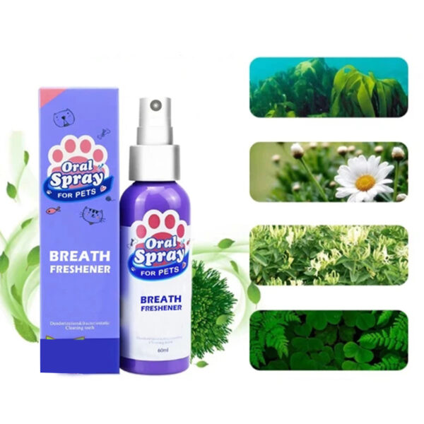 Pet Deodorant Tooth Cleaning Spray - Image 3