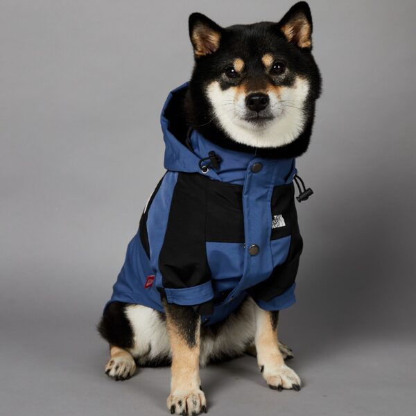 Windproof And Rainproof Large Dog Raincoat Pet Shell Jacket - Image 2