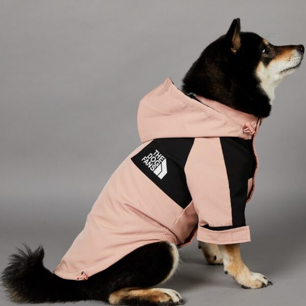 Windproof And Rainproof Large Dog Raincoat Pet Shell Jacket - Image 6