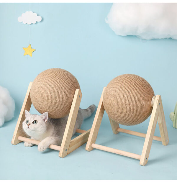 Professional Vertical Cat Toy Sisal Cat Catching Ball - Image 5