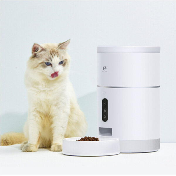 Pet Dog Cat Food Dispenser Bowl with Camera Wide Angle Automatic Pet Feeder Food Bowl APP Control Pet Accessories - Image 5