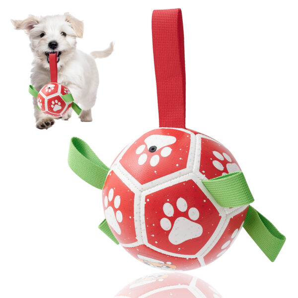 Interactive Dog Football Toy Soccer Ball Inflated Training Toy For Dogs Outdoor Border Collie Balls For Large Dogs Pet Supplies - Image 7