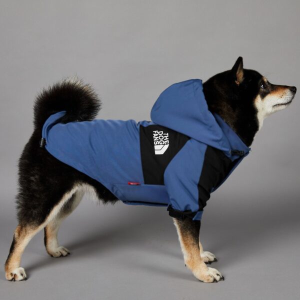 Windproof And Rainproof Large Dog Raincoat Pet Shell Jacket - Image 4