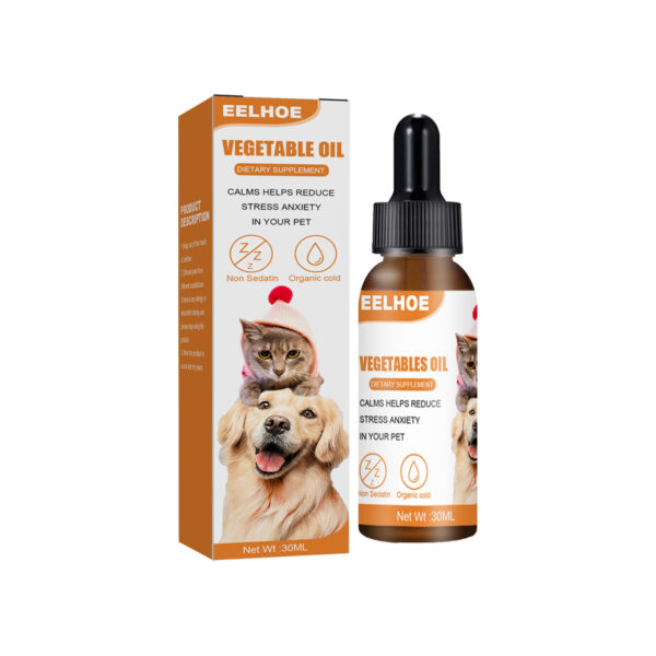 Cat & Dog Care Essence, Hemp Seed Oil Health Enhancement Care Essence, Relieves Dog Anxiety - Image 6