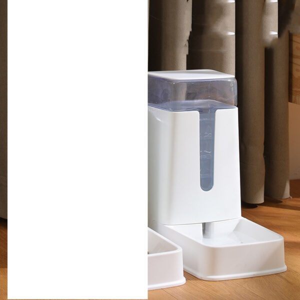 Pet Double Bowl Automatic Feeder Waterer - Image 9