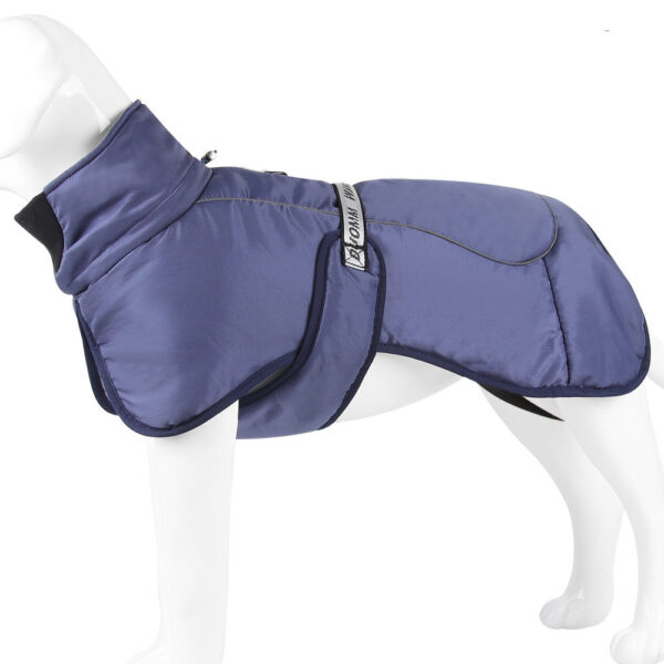 New Dog Clothes Cloak Style Thickened And Warm Pet Keeping Warming Clothes With Reflective Warmth Pet Supplies - Image 2