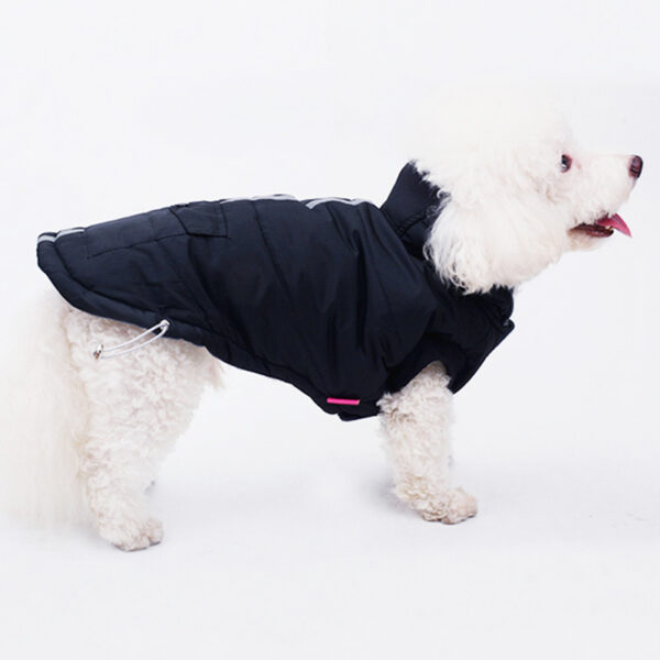 Dog winter warm reflective cotton coat - Image 2