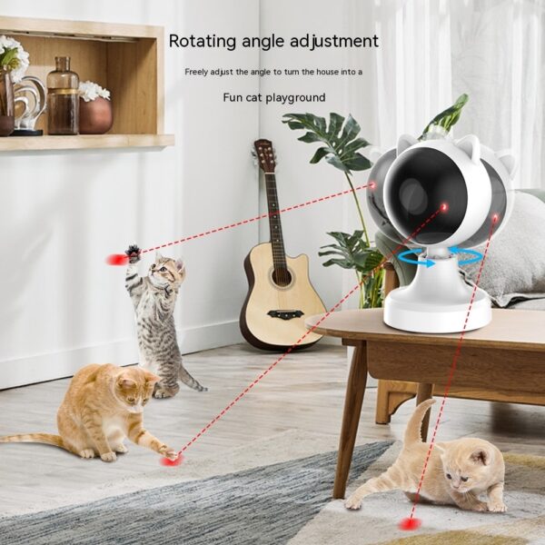 Smart Laser Cat Teaser Toy USB Charging - Image 2