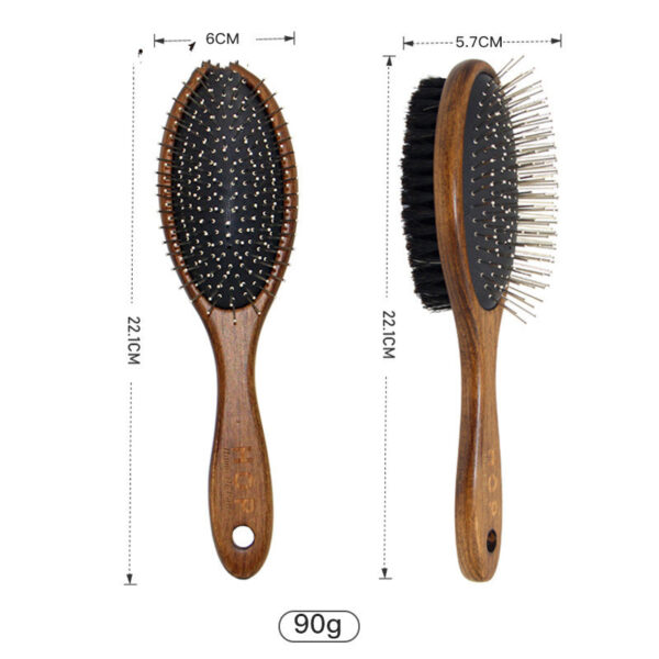 Pet Comb Solid Wood Antique Hair Removing Products - Image 3