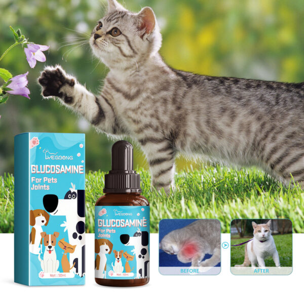 Glucosamine Drops For Pets Relieve Sore Bones And Joints In Pets, Body Care For Dogs And Cats