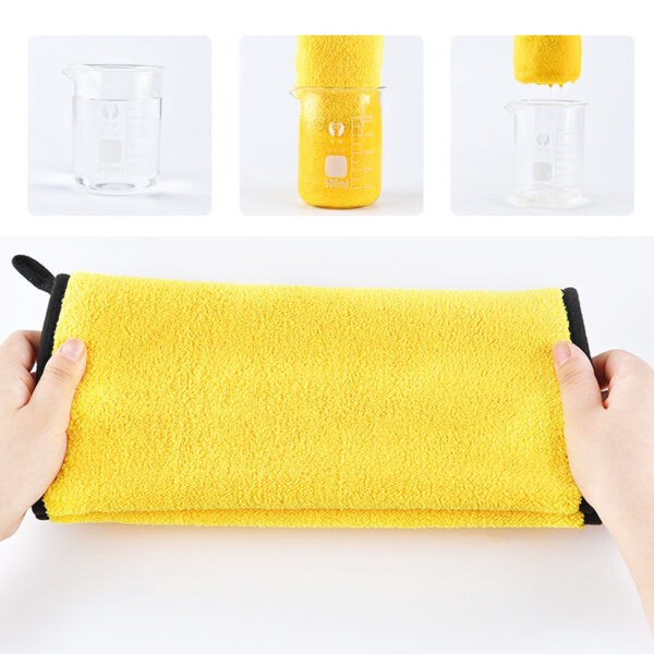 Dog Towels For Drying Dogs Drying Towel Dog Bath Towel, Quick-drying Pet Dog And Cat Towels Soft Fiber Towels Robe Super Absorbent Quick Drying Soft Microfiber Pet Towel For Dogs, Cats Yellow - Image 9