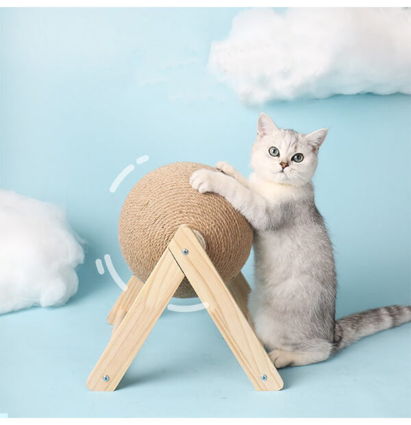 Professional Vertical Cat Toy Sisal Cat Catching Ball - Image 6