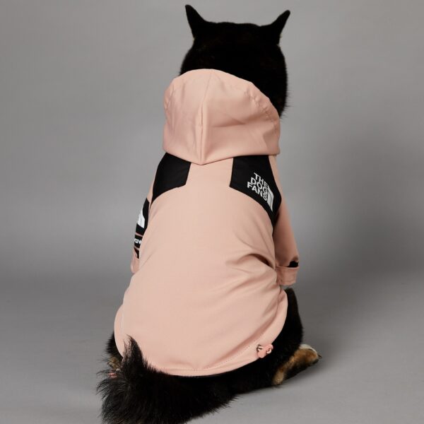 Windproof And Rainproof Large Dog Raincoat Pet Shell Jacket - Image 4