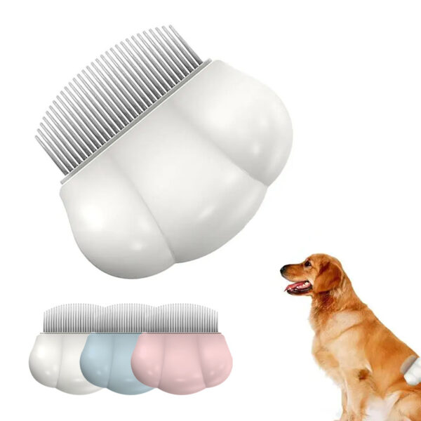 Dog Grooming Comb Comfortable Pet Small Lice Flea Combs Universal Shedding Brush Shell Comb Removes Tangles For Dogs Rabbit Pets Products - Image 3