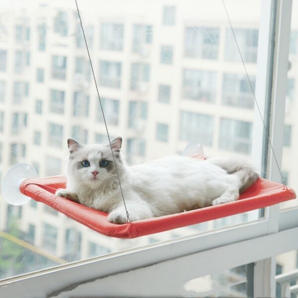 Pet Litter Sucker Hanging Cat Window Hammock - Image 2