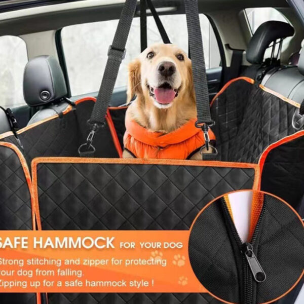 Oxford Cloth Car Pet Mat Car Rear Seat Anti-dirty - Image 4