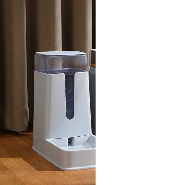 Pet Double Bowl Automatic Feeder Waterer - Image 4