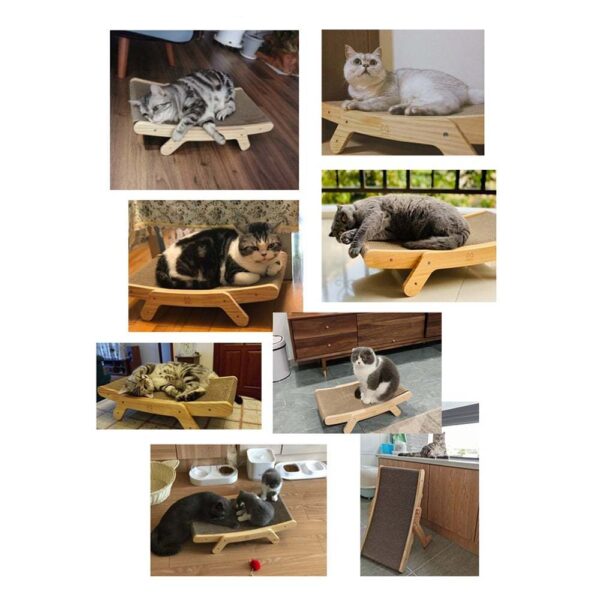 Deformation Cat Bed Vertical Corrugated Paper Grinding Claw Toy Replaceable Core Pet Products - Image 9