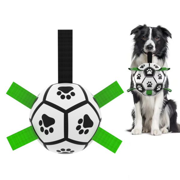 Interactive Dog Football Toy Soccer Ball Inflated Training Toy For Dogs Outdoor Border Collie Balls For Large Dogs Pet Supplies - Image 8