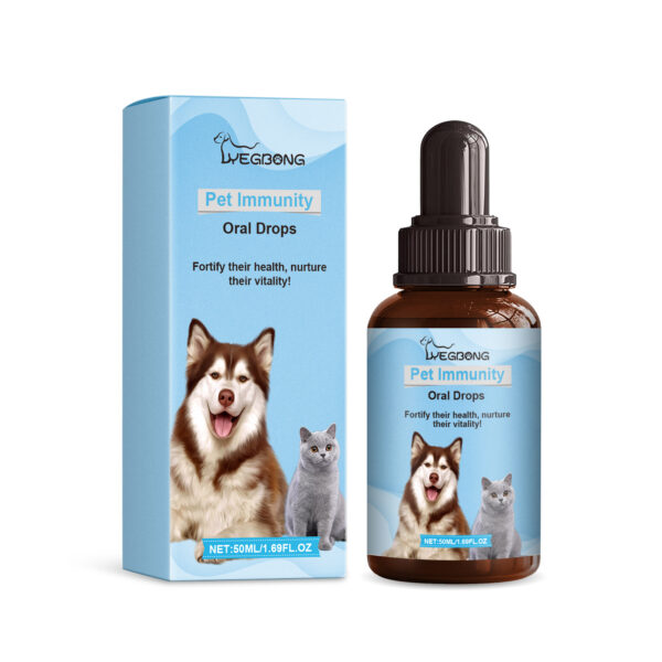 Pet Immunity Oral Drops For Cats And Dogs, Special Nutrition Immune Health Care Drops - Image 6