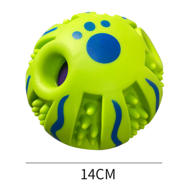 Dog Relieving Stuffy Toys Molar Long Lasting Food Leakage Toy Ball - Image 6